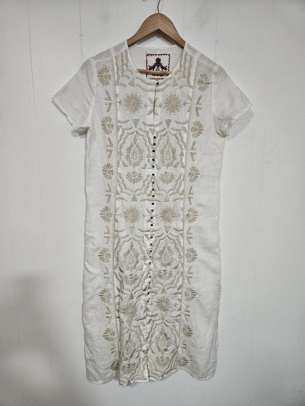 Johnny Was Embroidered Dress